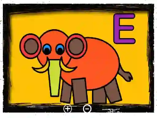 Spēle Easy Kids Coloring Letters online
