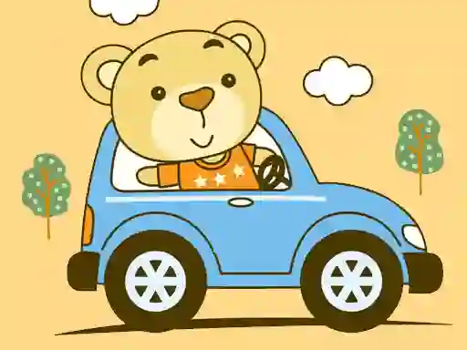 Spēle Cute Animal Ride Match 3 online