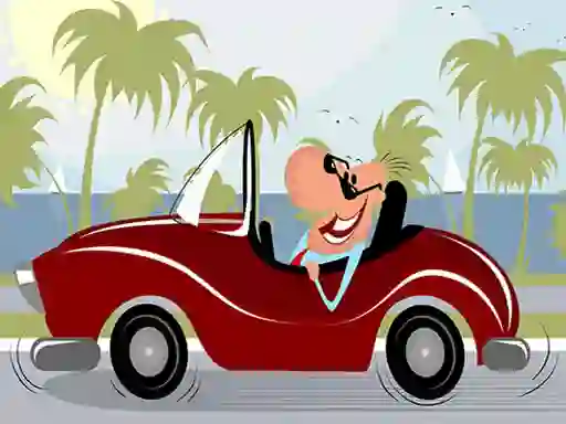Spēle Convertible Cars Jigsaw online
