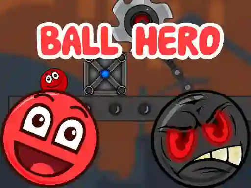 Spēle Ball Hero Adventure: Red Bounce Ball online