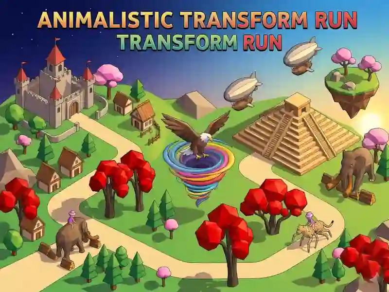 Spēle Animalistic Transform Run online
