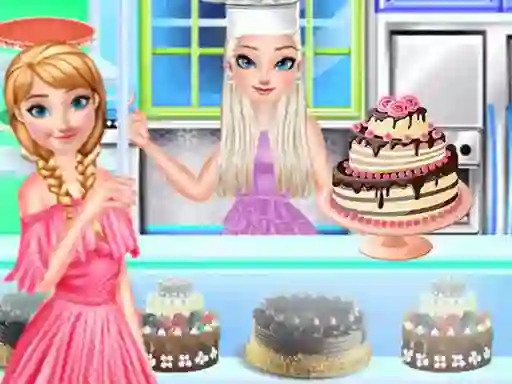 Spēle Princess Cake Shop Cool Summer online