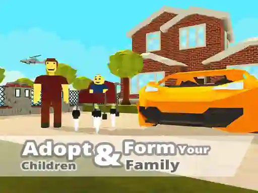 Spēle KOGAMA Adopt Children and Form Your Family online