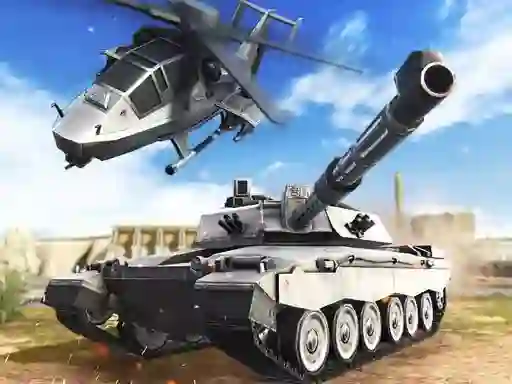 Spēle Strategy of war. Tanks and helicopters online