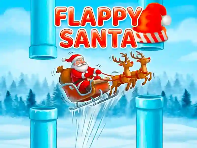 Spēle Flappy Santa online