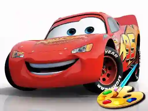 Spēle Disney Cars Coloring Book online