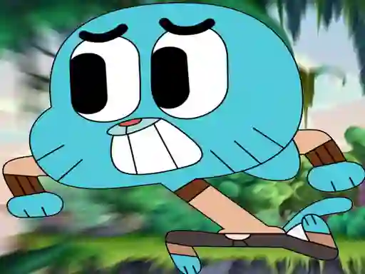 Spēle Gumball Jump adventure online