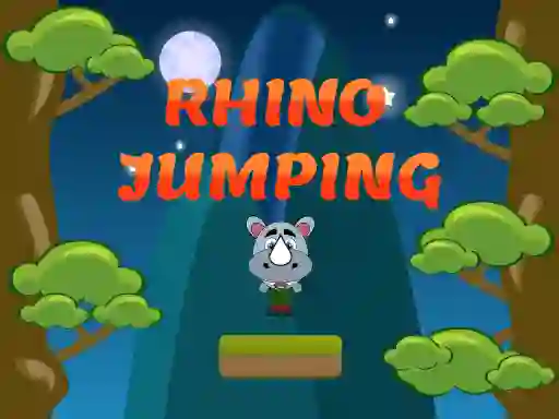 Spēle Rhino Jumping online