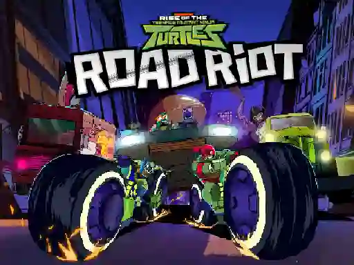 Spēle Rise of the Teenage Mutant Ninja Turtles Road Riot online