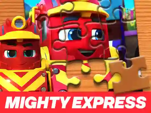 Spēle Mighty Express Jigsaw Puzzle online