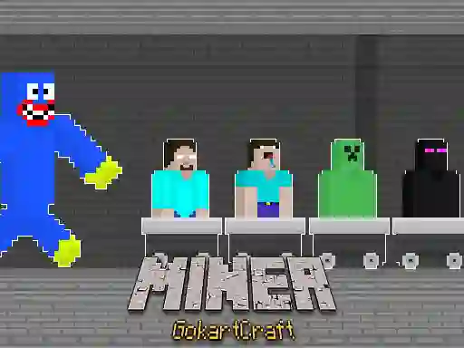 Spēle Miner GokartCraft online