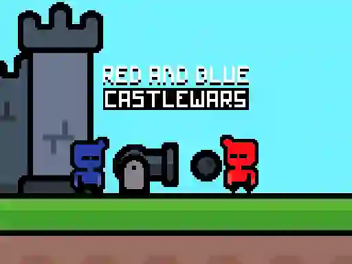 Spēle Red and Blue Castlewars online
