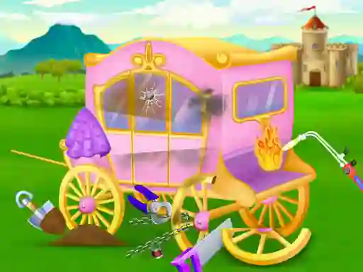 Spēle Princess Castle Cleaning online