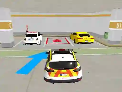 Spēle Real Car Parking Basement Driving School Simulator online
