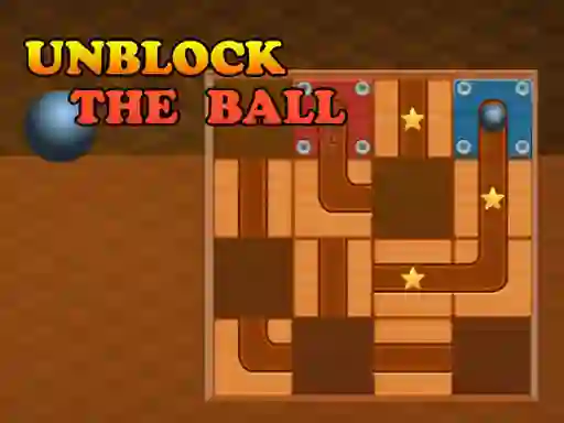 Spēle Unblock the ball online
