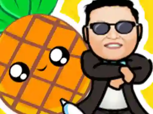 Spēle Pineapple and pen vs gangnam style online