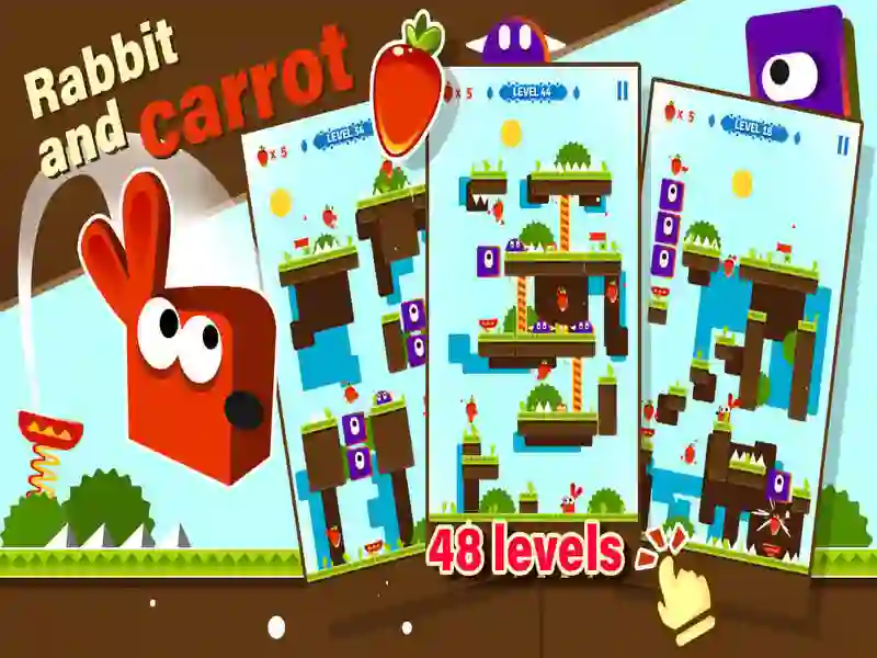 Spēle Rabbit & Carrot online