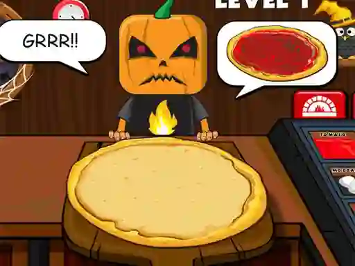 Spēle Halloween Pizzeria online