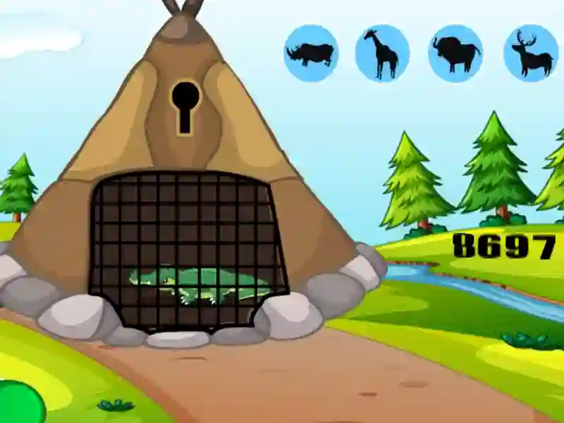 Spēle Croc Key Quest online