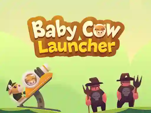 Spēle Baby Cow Launcher online