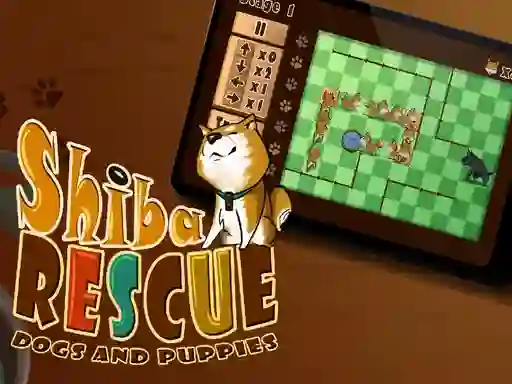 Spēle Shiba rescue : dogs and puppies online