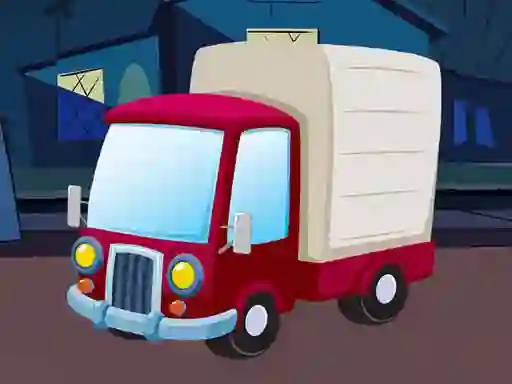 Spēle Fun Truck Jigsaw online