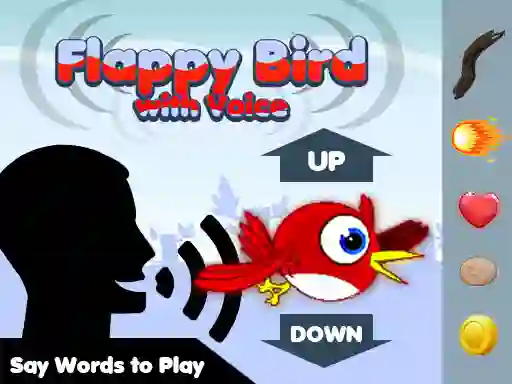 Spēle Flappy Bird With Voice online