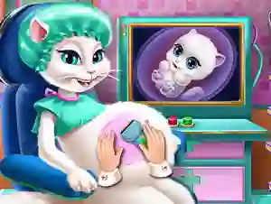 Spēle Kitty Pregnant Check-up online