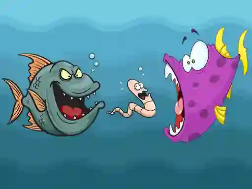 Spēle Angry Fish Coloring online