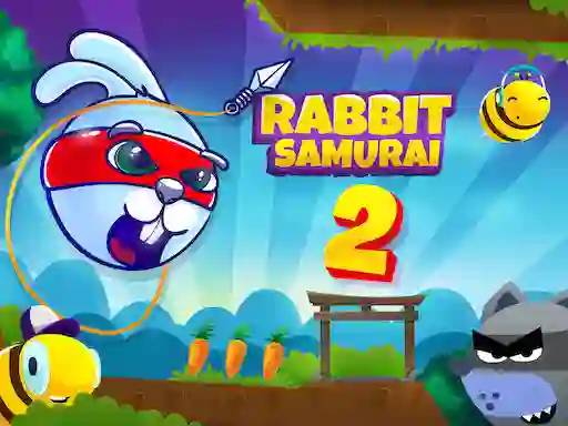 Spēle Rabbit Samurai 2 online