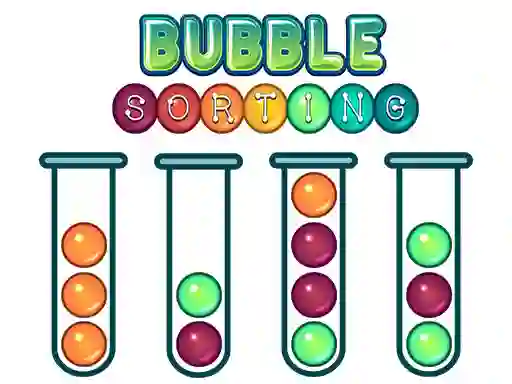 Spēle Bubble Sorting online