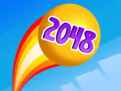 Spēle Rainbow Balls 2048 online