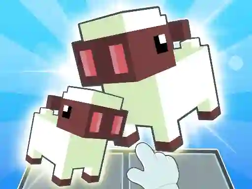 Spēle Voxel Merge 3d online