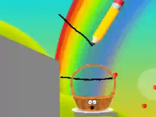 Spēle Falling Apples Drawing online