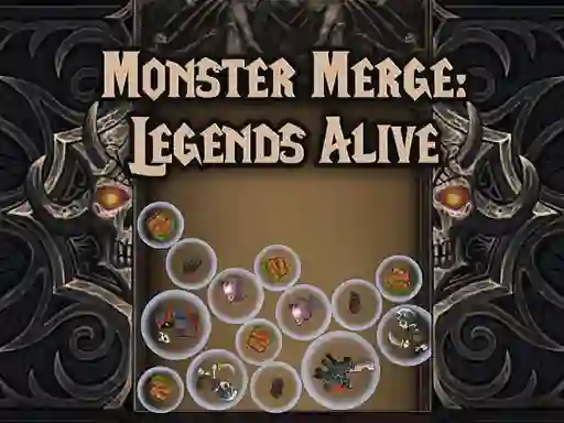 Spēle Monster Merge Legends Alive online