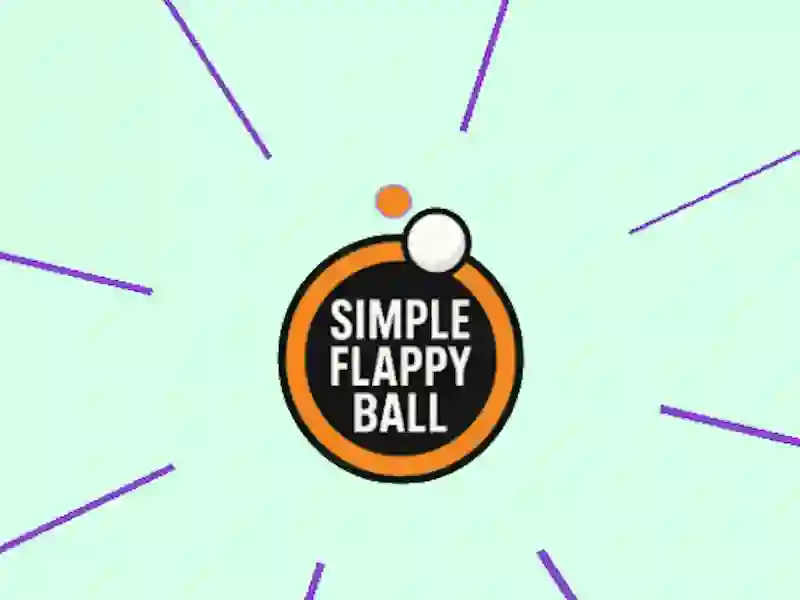 Spēle Simple Flappy Ball online