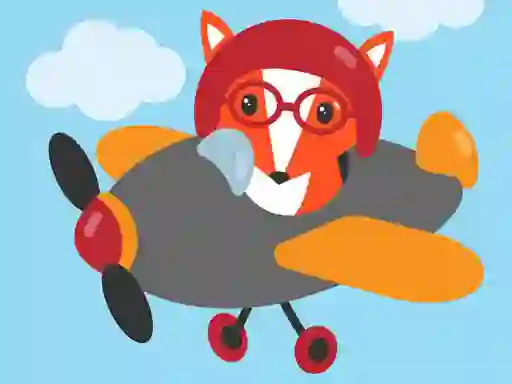 Spēle Cute Planes Coloring online