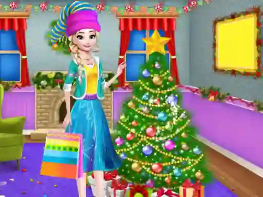 Spēle Christmas Tree Decoration and Dress Up online