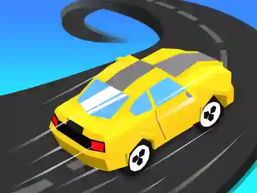Spēle Merge Racer Stunts Car online
