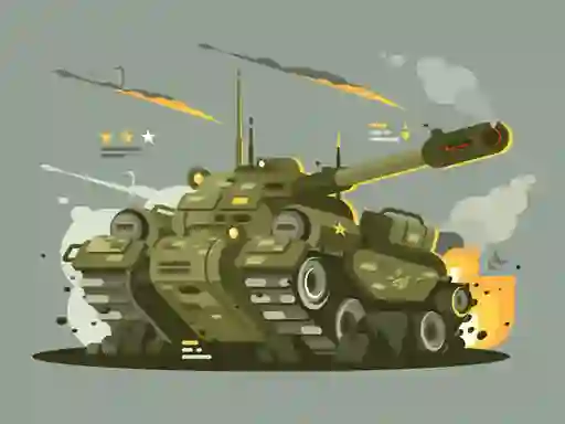 Spēle Military Vehicles Match 3 online