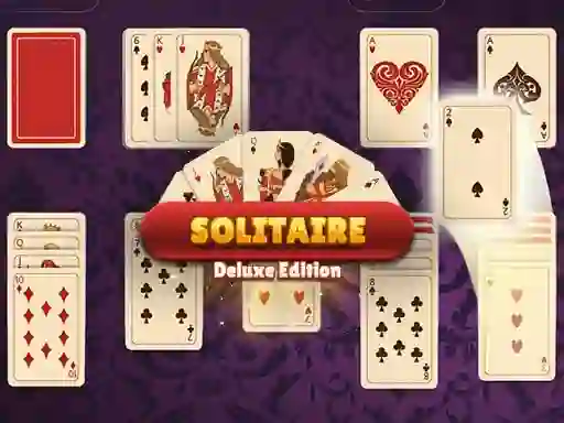 Spēle Solitaire Deluxe Edition online