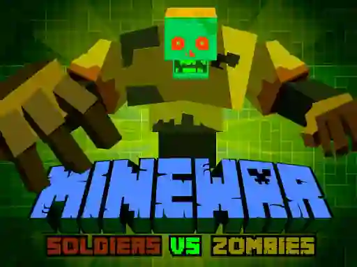 Spēle Minewar Soldiers vs Zombies online