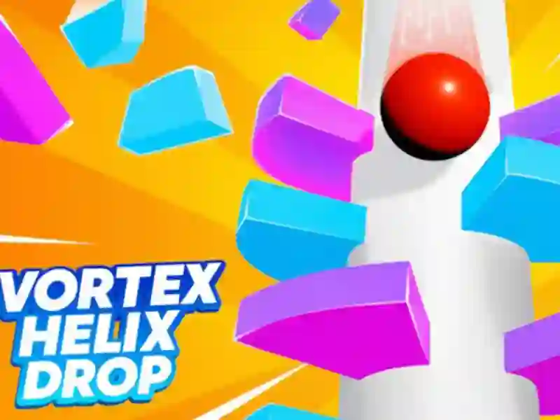 Spēle Vortex Helix Drop online