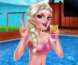 Spēle Ice Queen Pool Day online