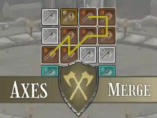 Spēle Axes Merge online