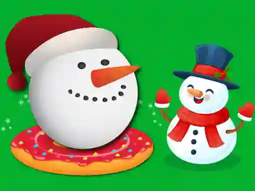 Spēle Flappy Snowball Xmas online