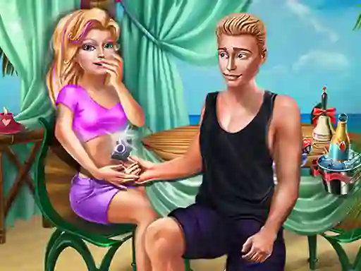 Spēle Ellie Beach Proposal online