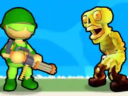 Spēle Destruction of Stickman Zombie online