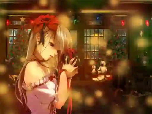 Spēle Anime Christmas Jigsaw Puzzle 2 online