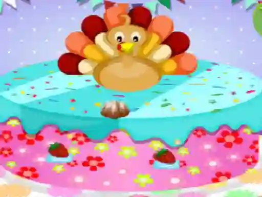 Spēle Happy Thanksgiving Cake Master online